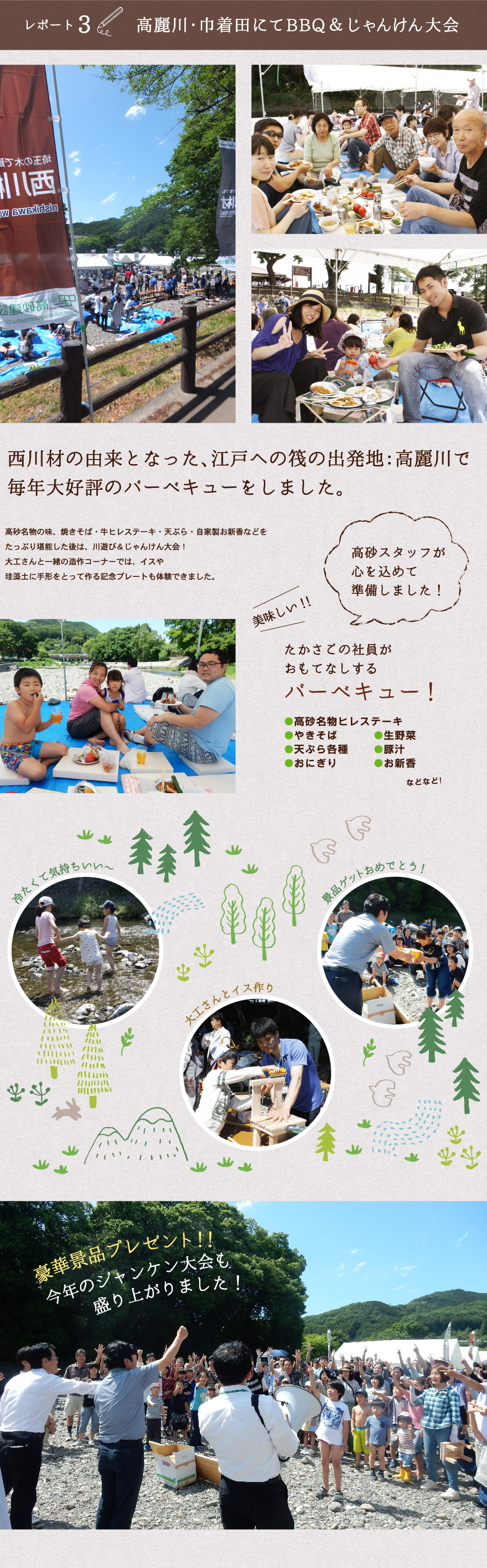 高麗川・巾着田にてBBQ&じゃんけん大会