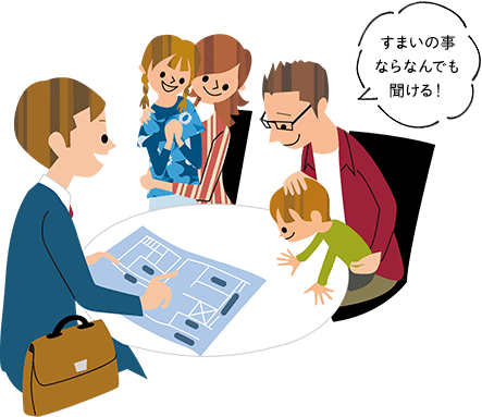 すまいの事ならなんでも聞ける!