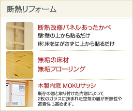 断熱リフォーム