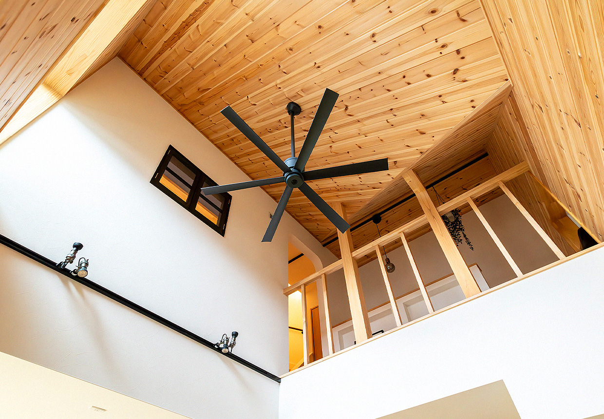 きれいな空気が続く家