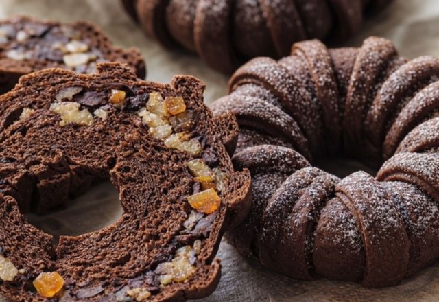 今週のパン教室＊オレンジショコラパン作り