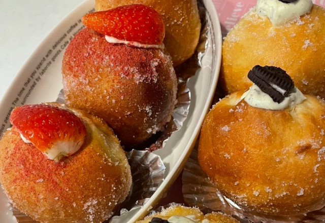 パン教室＊焼きドーナツ作り