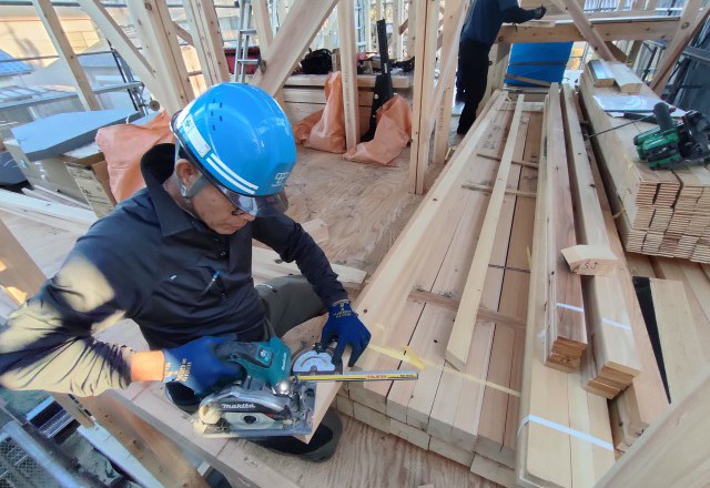 続：上棟現場の舞台裏