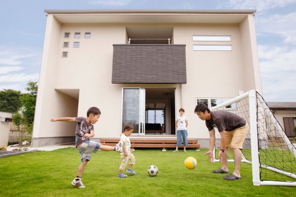 木造最強とも言える構造で、家族を守る。