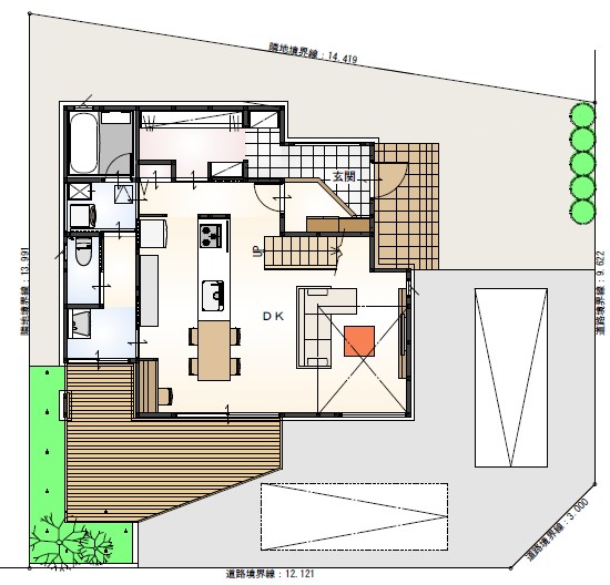 34坪｜3LDK＋小屋裏