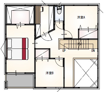 34坪｜3LDK＋小屋裏