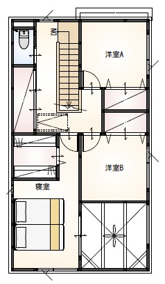 30坪｜3LDK＋タタミスペース+吹抜け