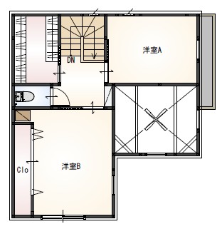 27坪｜2LDK＋WIC