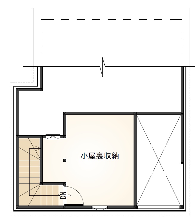 小屋裏