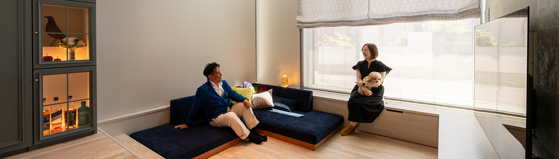 きれいな空気が続く家