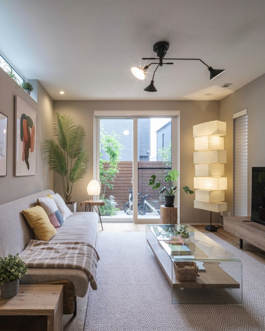 暮らしを楽しむカフェライクな家